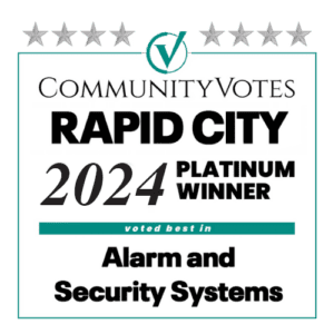 Community Votes Rapid City 2024 Alarm and Security Systems Winner