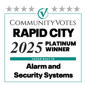 Community Votes Rapid City 2025 Alarm and Security Systems Winner