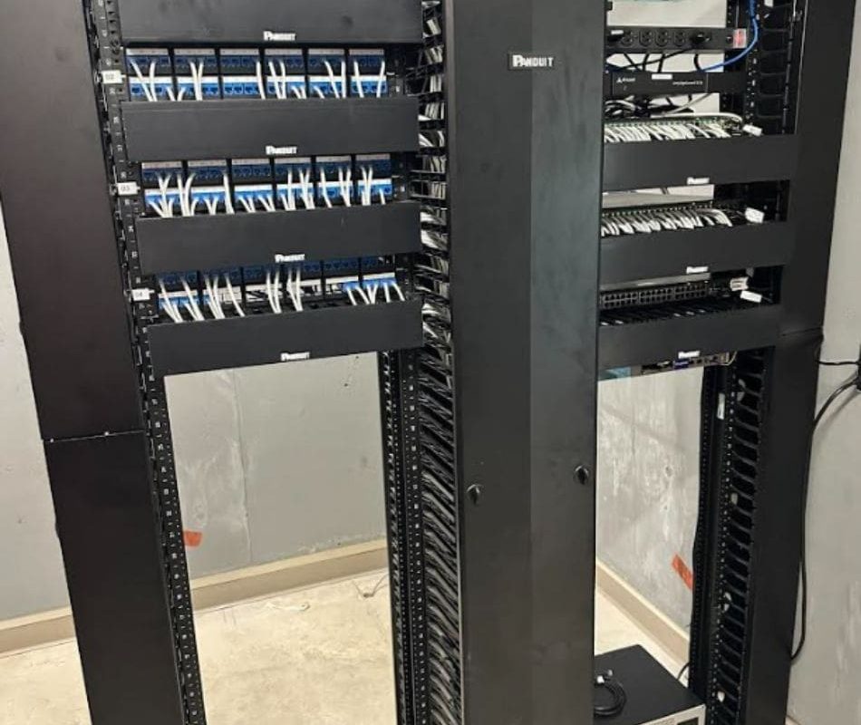 Commercial data cabling by SoDak Technologies